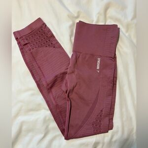 Pink Gymshark Energy Seamless Leggings - Small
